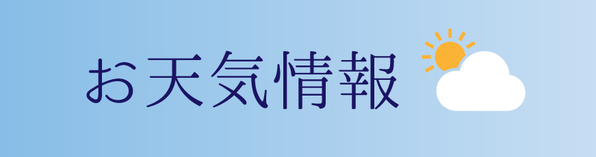 ピンポイント天気情報